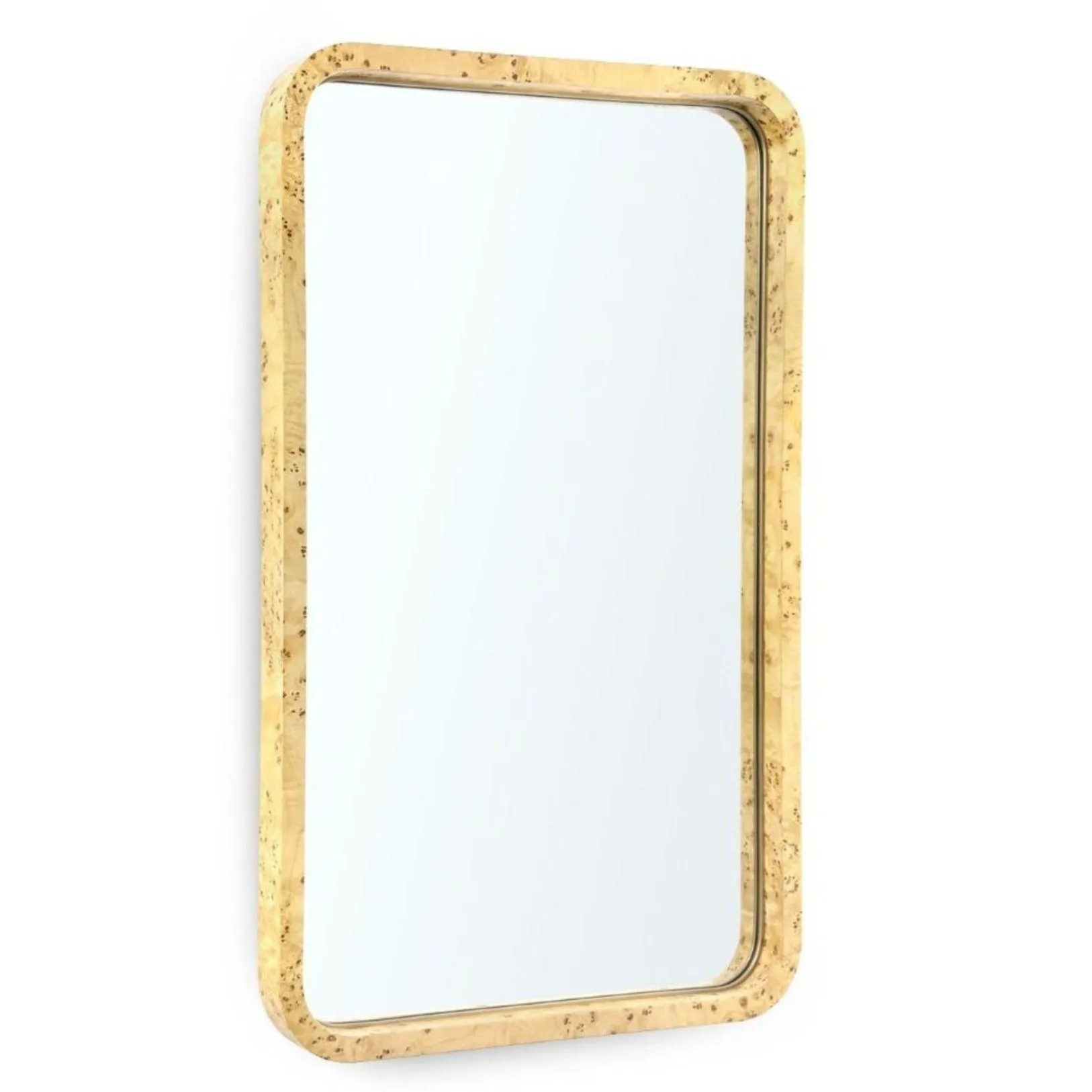 Clear Lacquered Burl Framed Emil Large Mirror Cutting Board,Kitchen Board