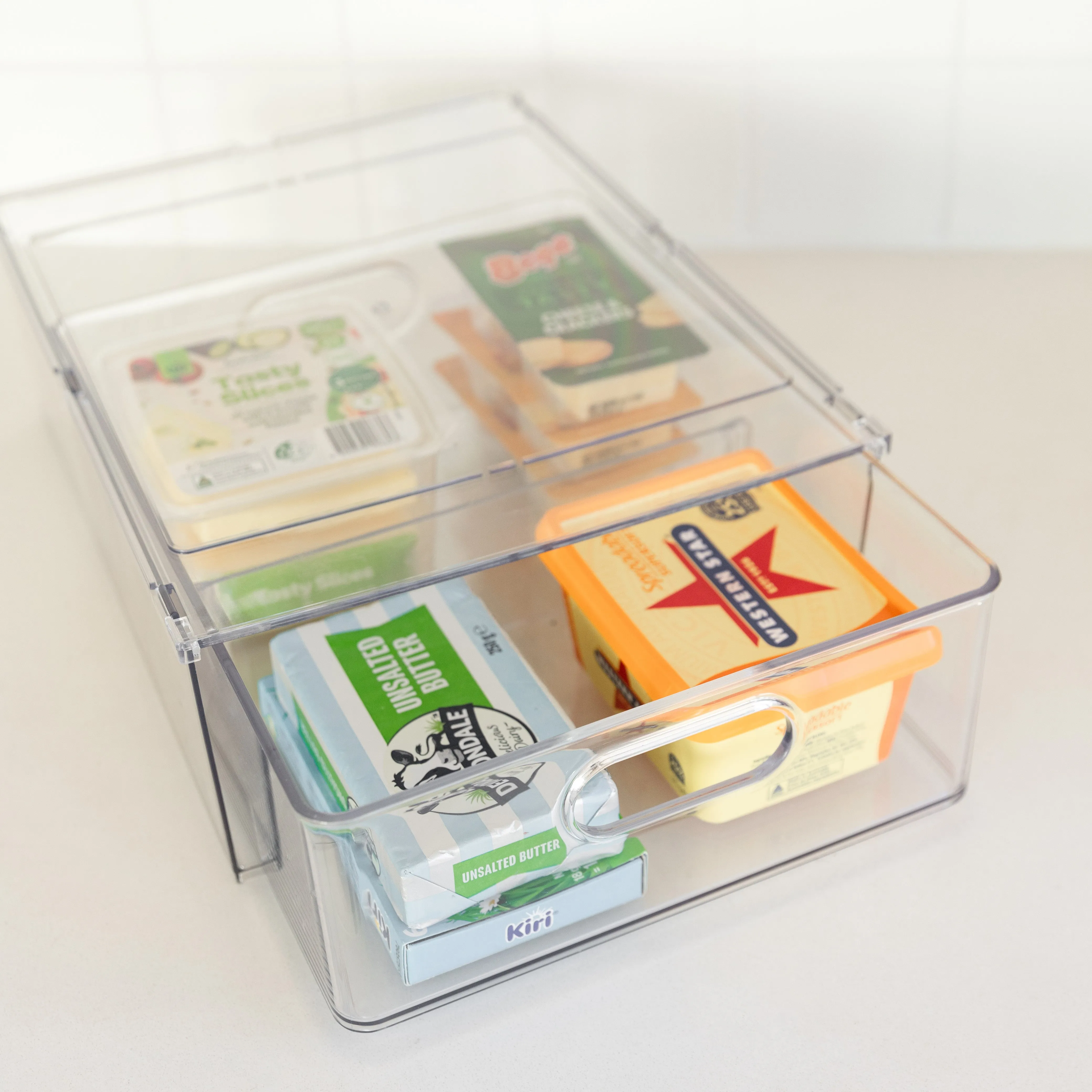 Clear Modular Drawer Organiser Medium