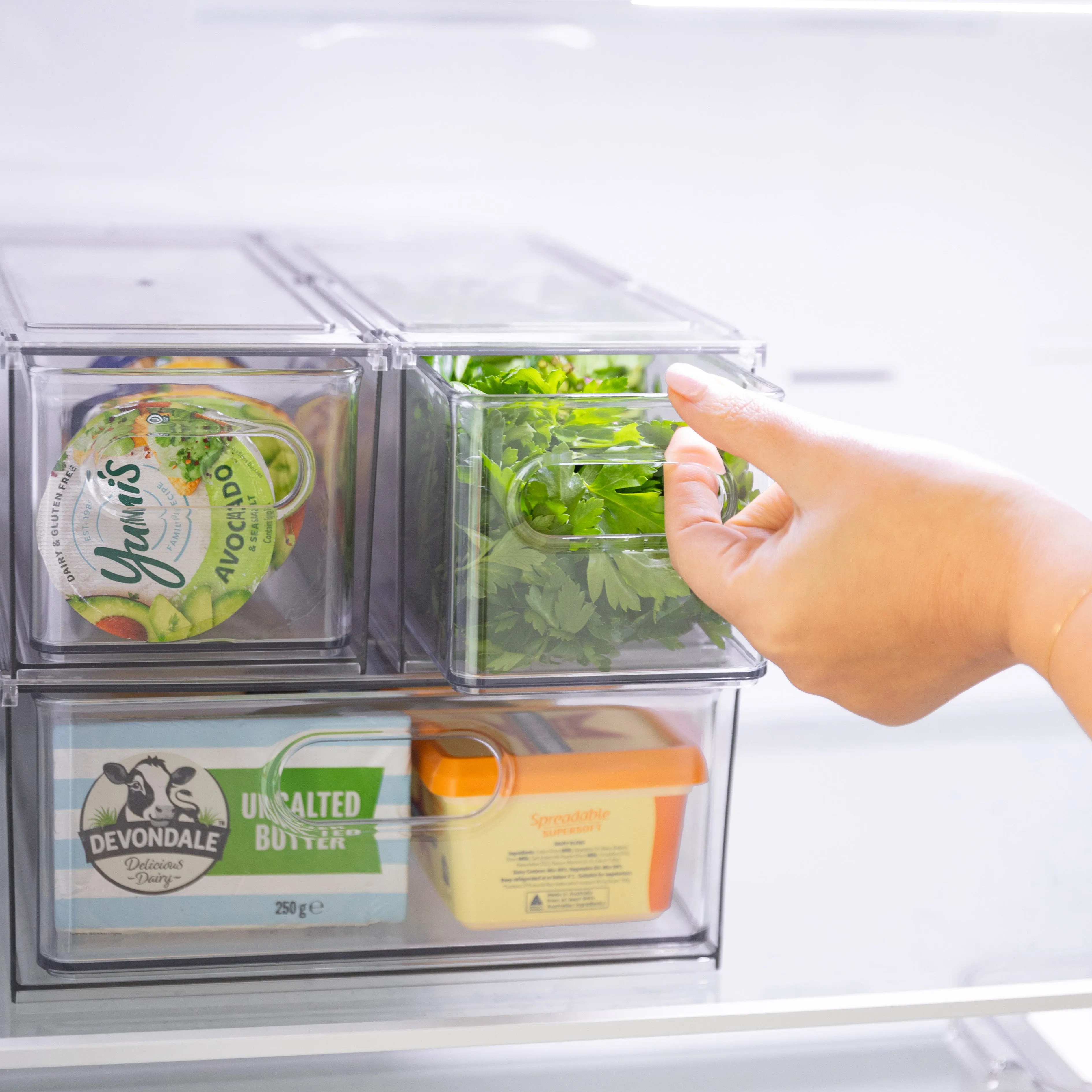 Clear Modular Drawer Organiser Small