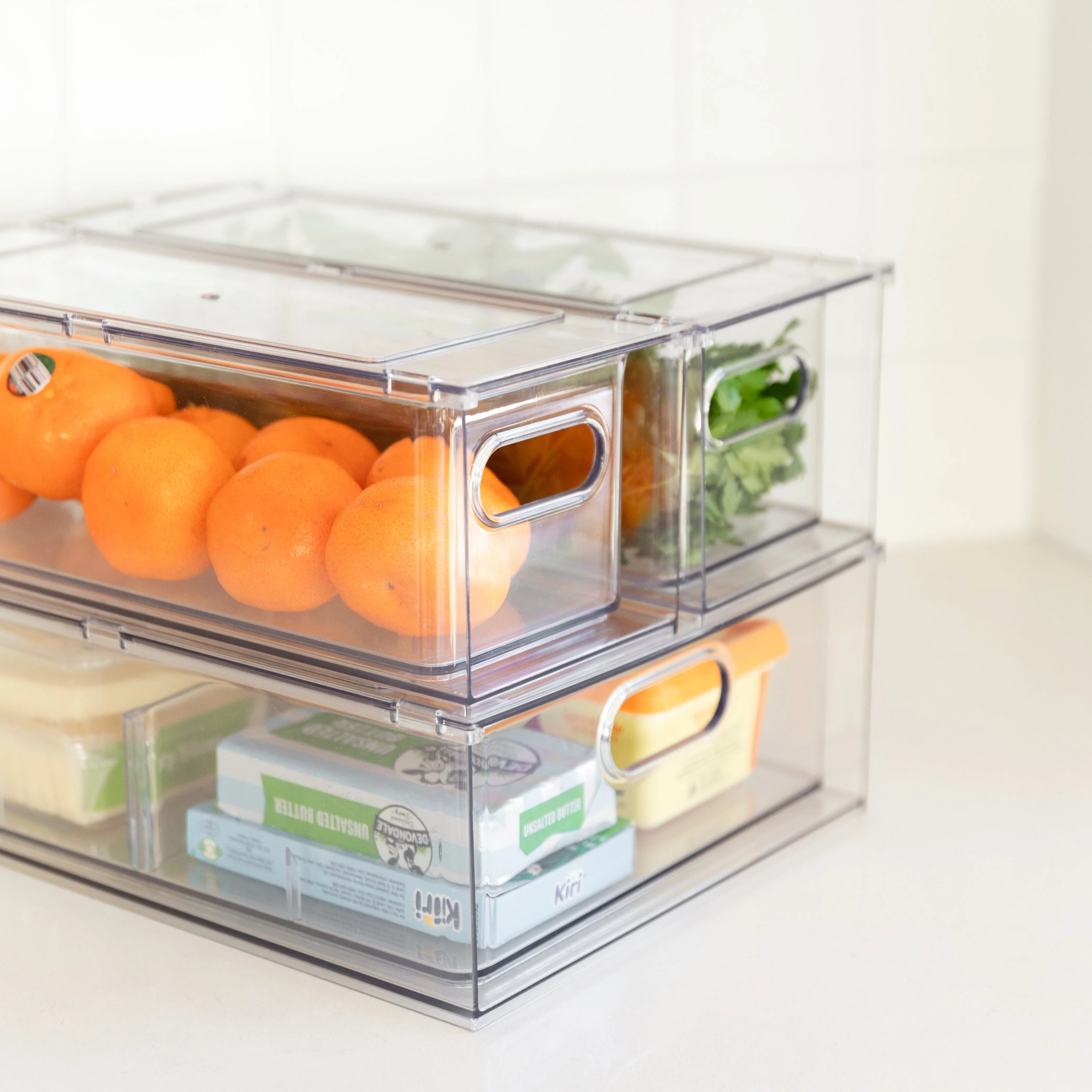 Clear Modular Drawer Organiser Small