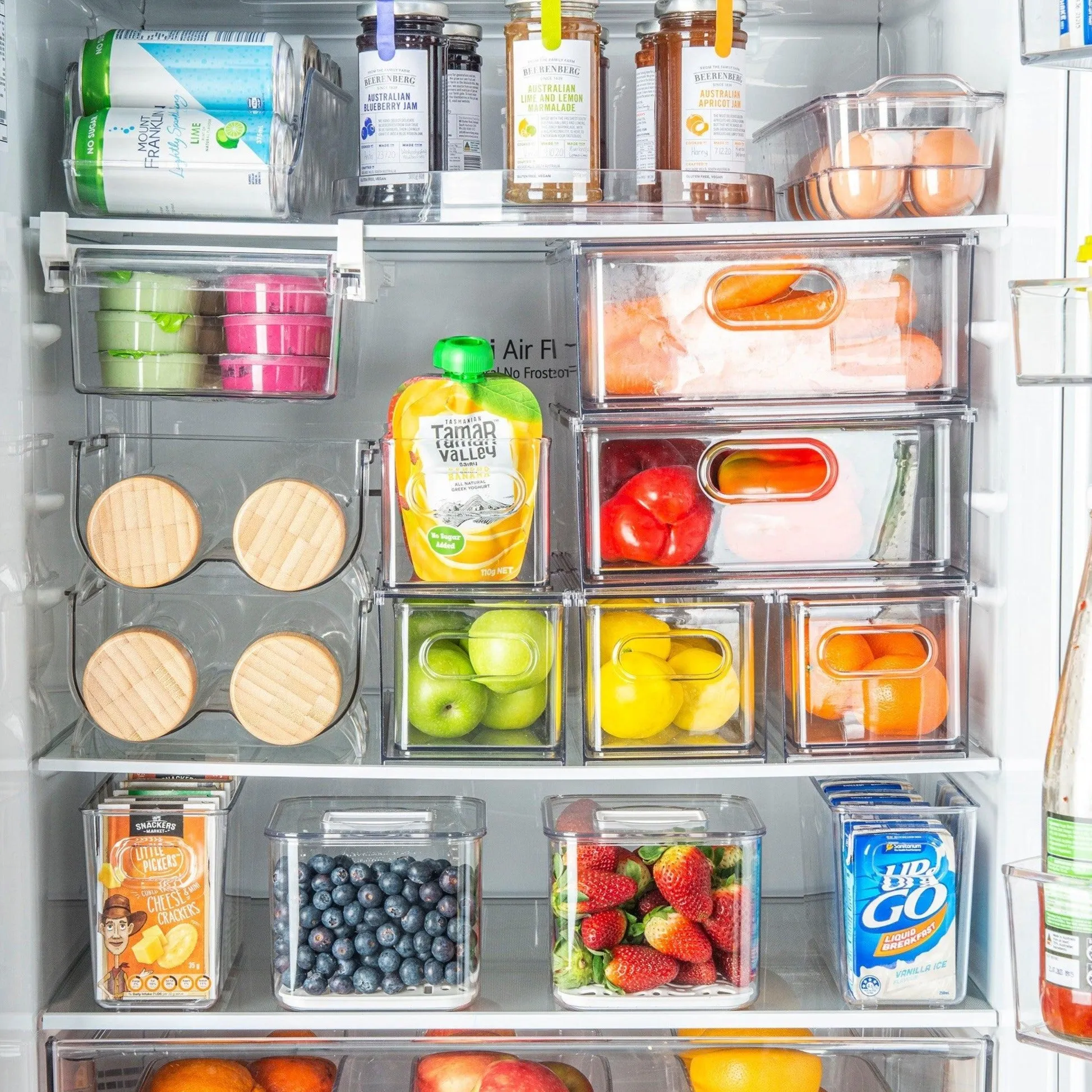 Clear Modular Drawer Organiser Small