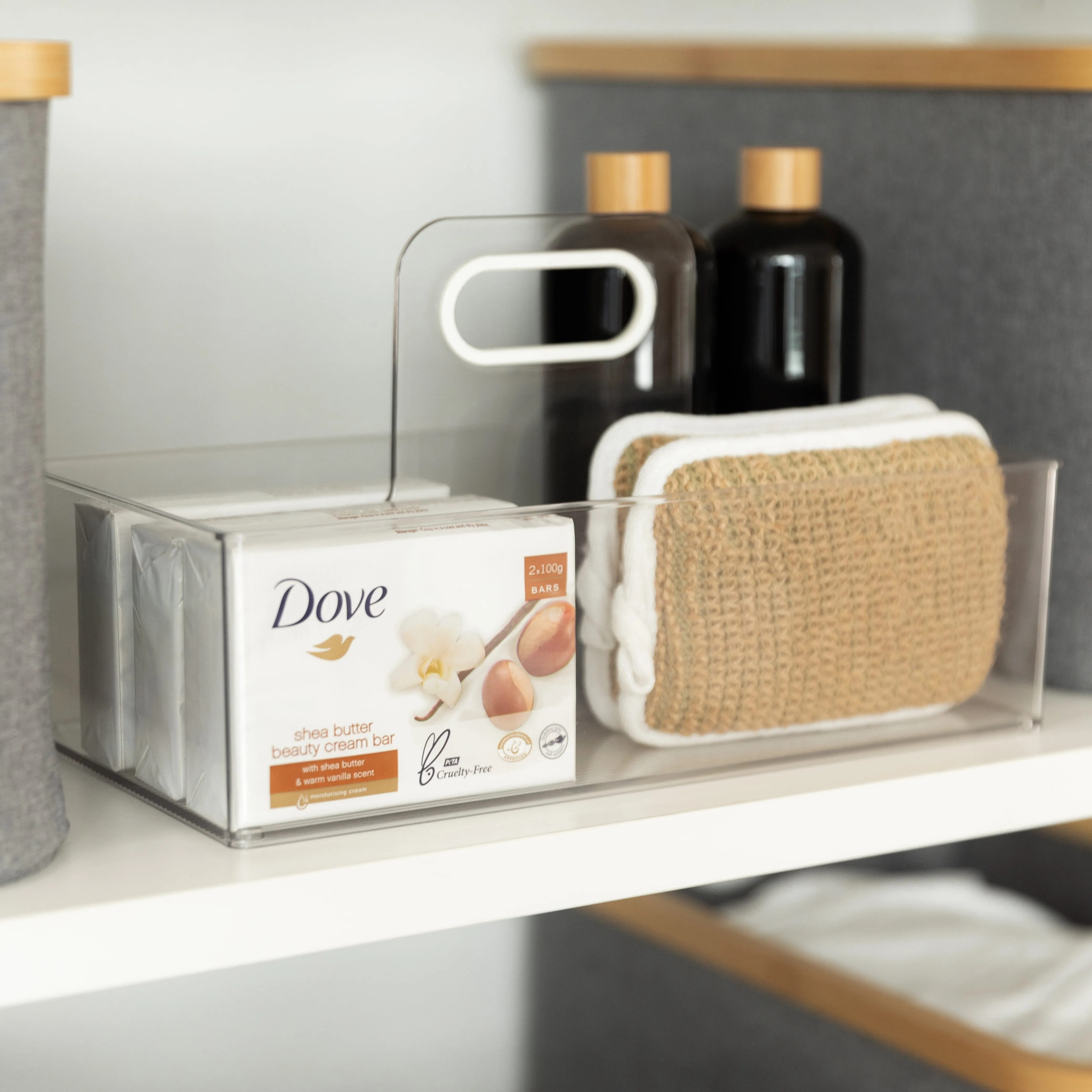 Clear Organiser Caddy Figurines,Decorative Ornaments