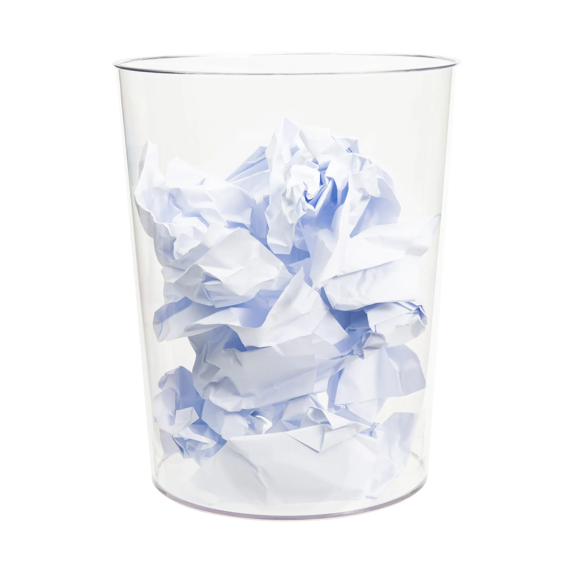 Clear Rubbish Bin Figurines,Decorative Ornaments