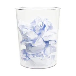 Clear Rubbish Bin Figurines,Decorative Ornaments