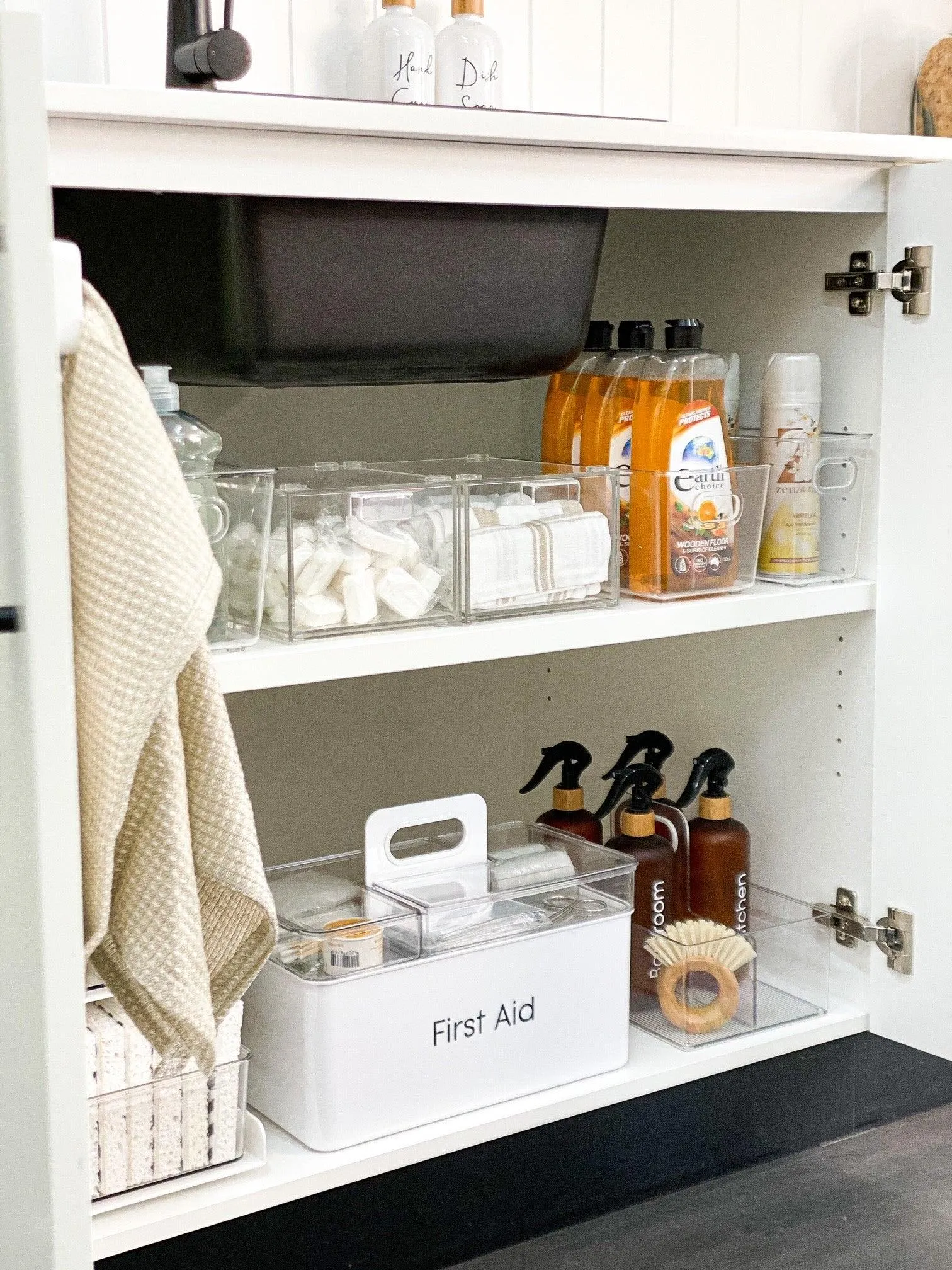 Clear Storage Tub Small