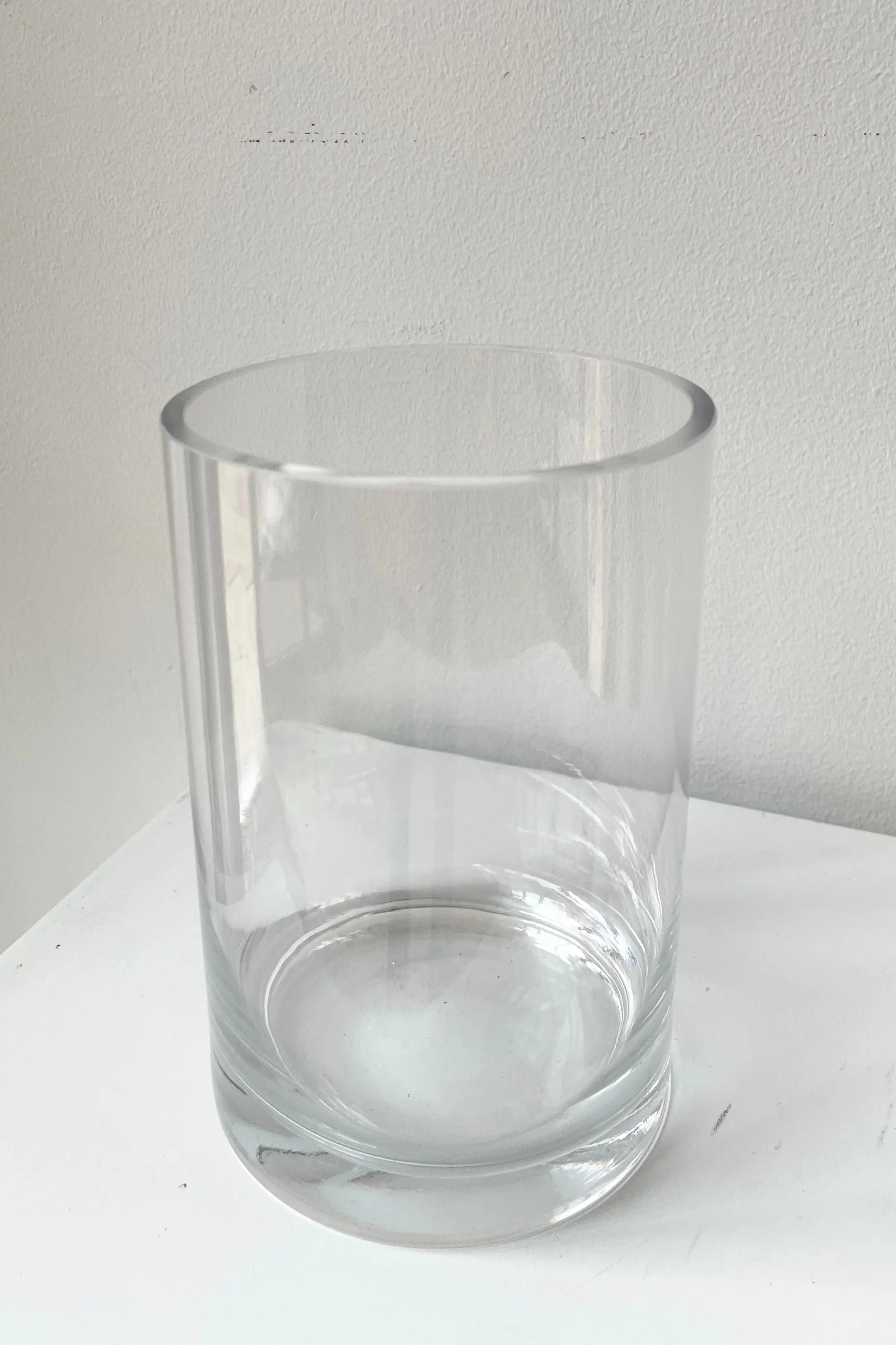 Clear Vase 6"h x 4" Cylinder Vase