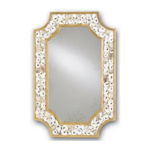 Coastal Rectangular Mirror with Scalloped Oyster-Shell Frame Cutting Board,Kitchen Board