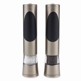 Cole & Mason Richmond Precision   Electronic Salt & Pepper Mill Set Kitchen,modern kitchen essentials