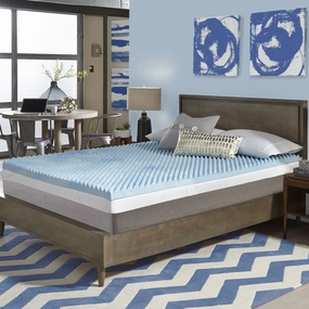 Comforpedic Loft from Beautyrest 3-inch Sculpted Gel Memory Foam Mattress Topper mattress pads,mattress topper,bed protection