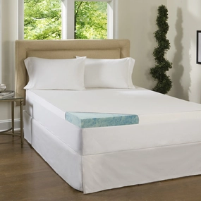 Comforpedic Loft from Beautyrest 3-inch Supreme Gel Memory Foam Mattress Topper with Cover mattress pads,mattress topper,bed protection