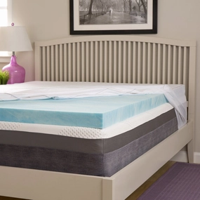 Comforpedic Loft from Beautyrest 4-inch Gel Memory Foam Topper mattress pads,mattress topper,bed protection
