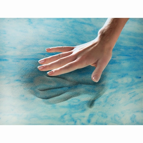 Comforpedic Loft from Beautyrest Dorm 4-inch Textured Gel Memory Foam Mattress Topper