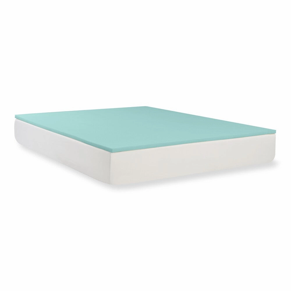 Comfort Dreams 1-inch Antimicrobial Memory Foam Mattress Topper
