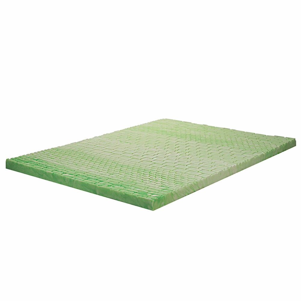 Comfort Dreams Lifestyle Collection Relief 3-inch Gel-infused Memory Foam Topper with Cover
