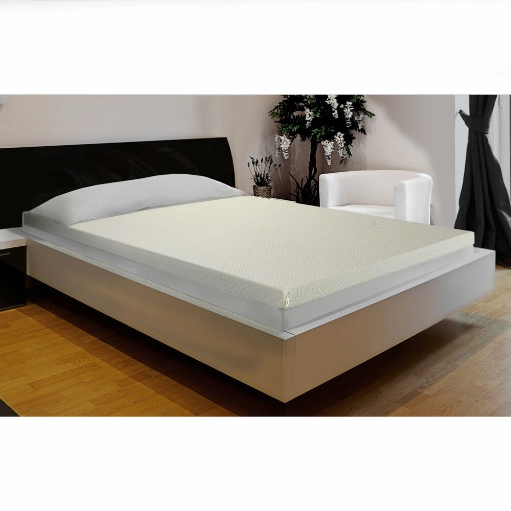 Comfort Dreams Lifestyle Collection Relief 3-inch Gel-infused Memory Foam Topper with Cover