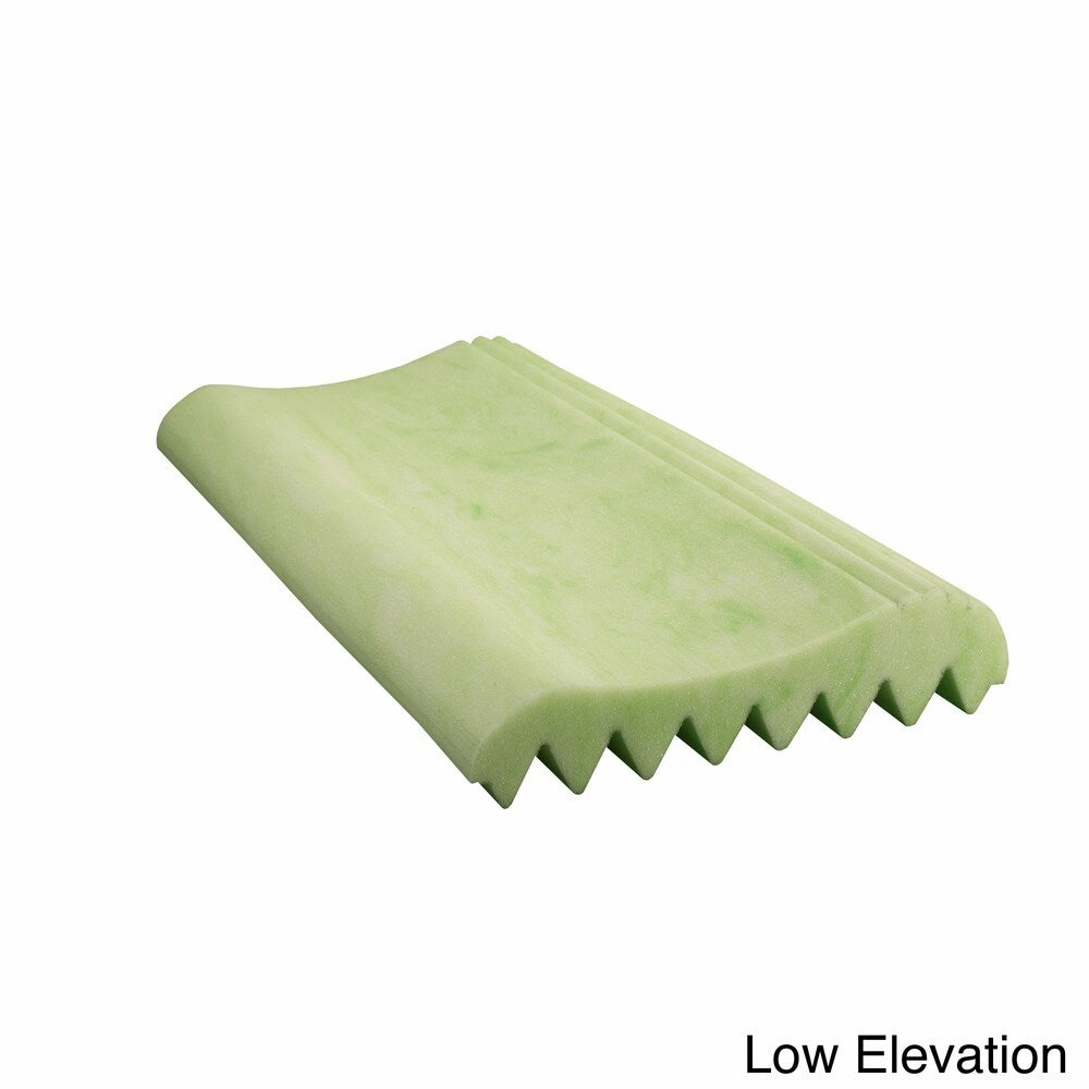 Comfort Dreams Lifestyle Collection Relief Gel-infused Memory Foam Pillow