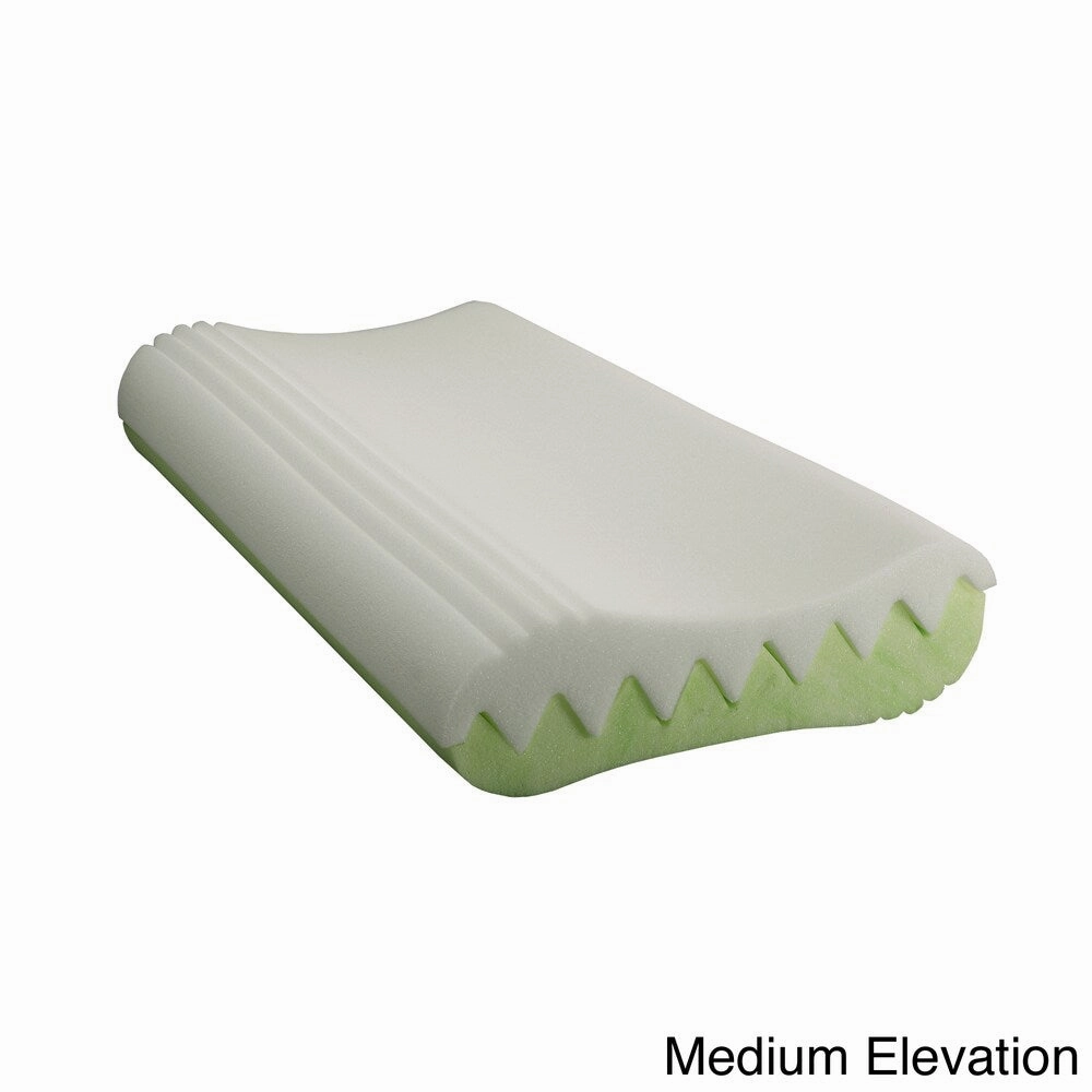 Comfort Dreams Lifestyle Collection Relief Gel-infused Memory Foam Pillow