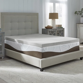 Comfort Essentials Memory Foam Mattress Topper - Two Thickness Options mattress pads,mattress topper,bed protection