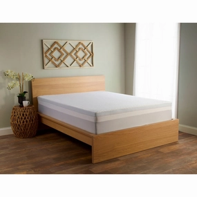 Comfort Tech 2" Serene Foam Mattress Topper with Removable Cover mattress pads,mattress topper,bed protection