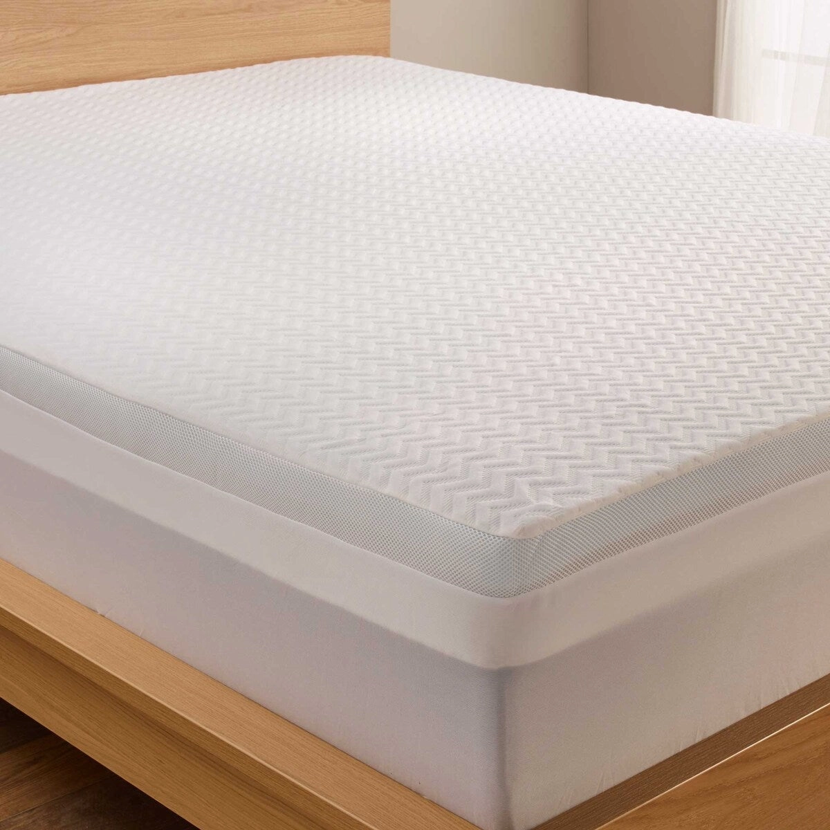 Comfort Tech 2" Serene Foam Mattress Topper with Removable Cover