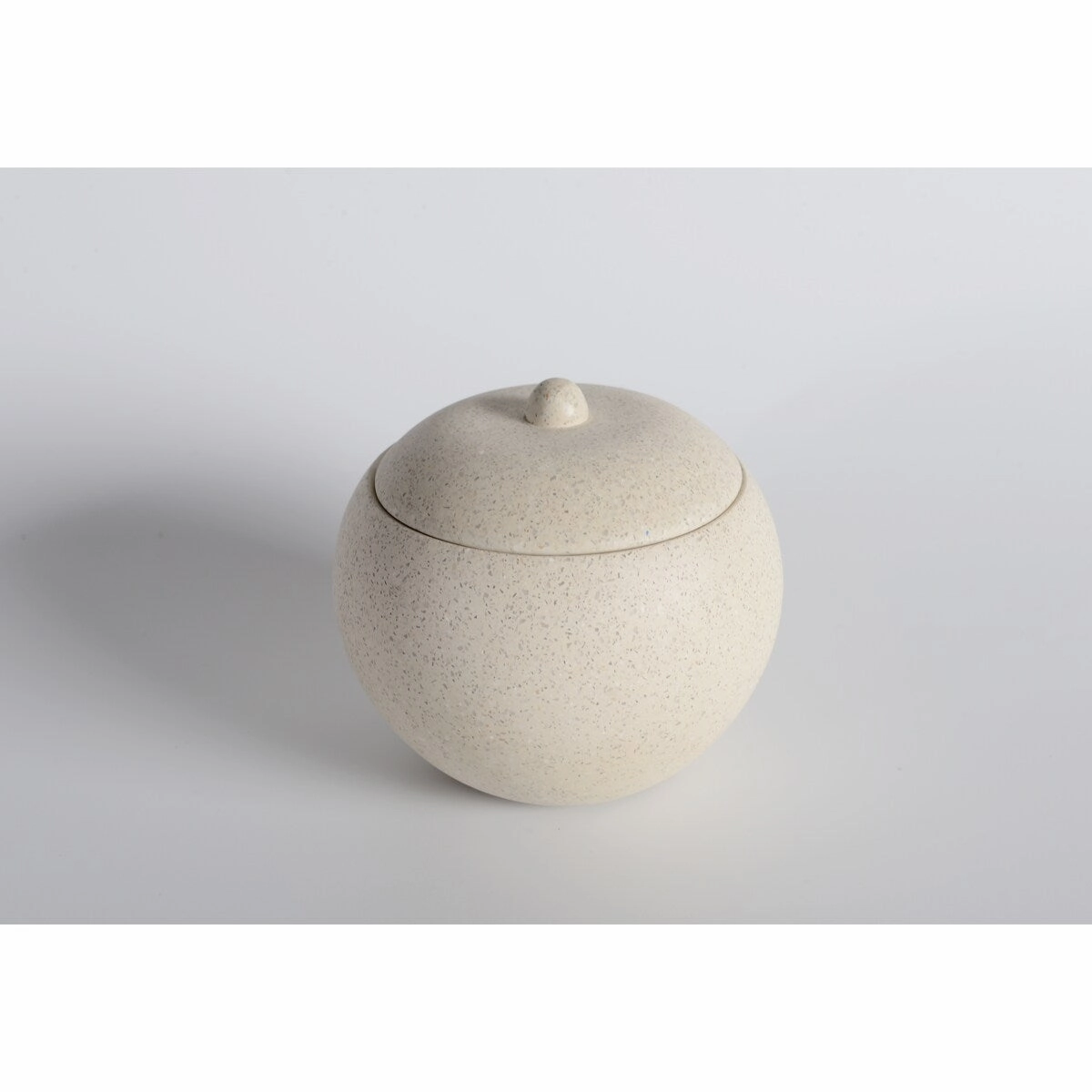 Concrete terrazzo Bath Accessory Set,White Sandstone Color