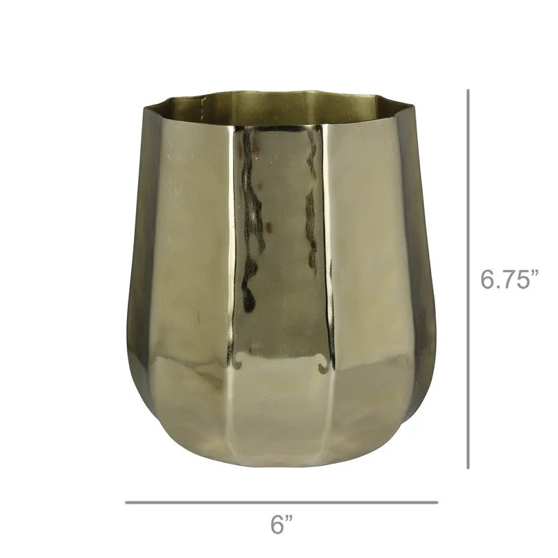 Constance Vase, Brass - Lrg