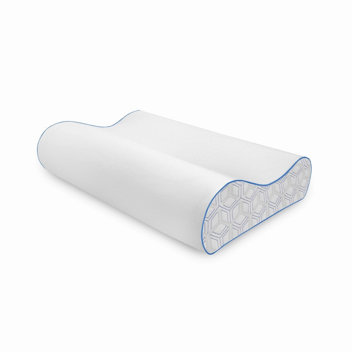 Cool Coat Gel Memory Foam Oversized Contour Performance Bed Pillow from SensorPEDIC