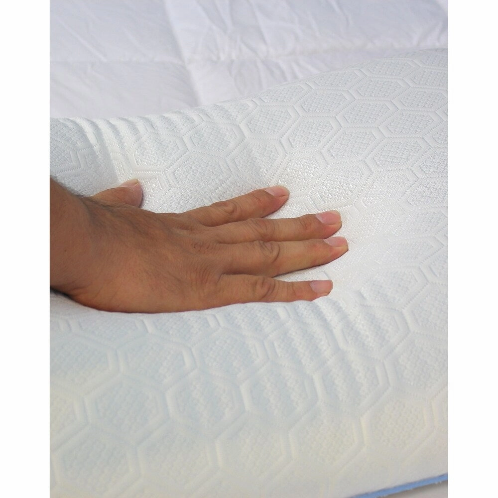cooRX Cooling Memory Foam Pillow With Gel Pad - N/A