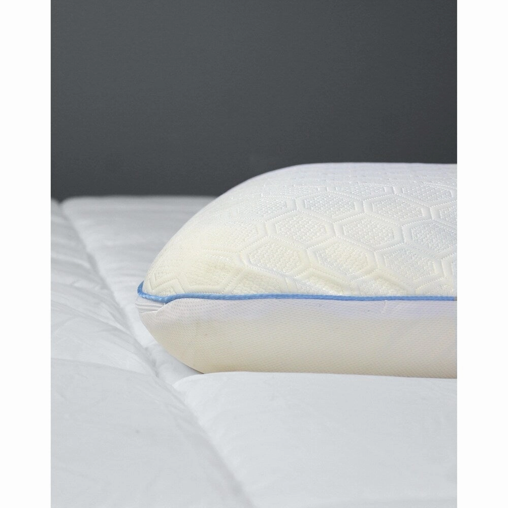 cooRX Cooling Memory Foam Pillow With Gel Pad - N/A