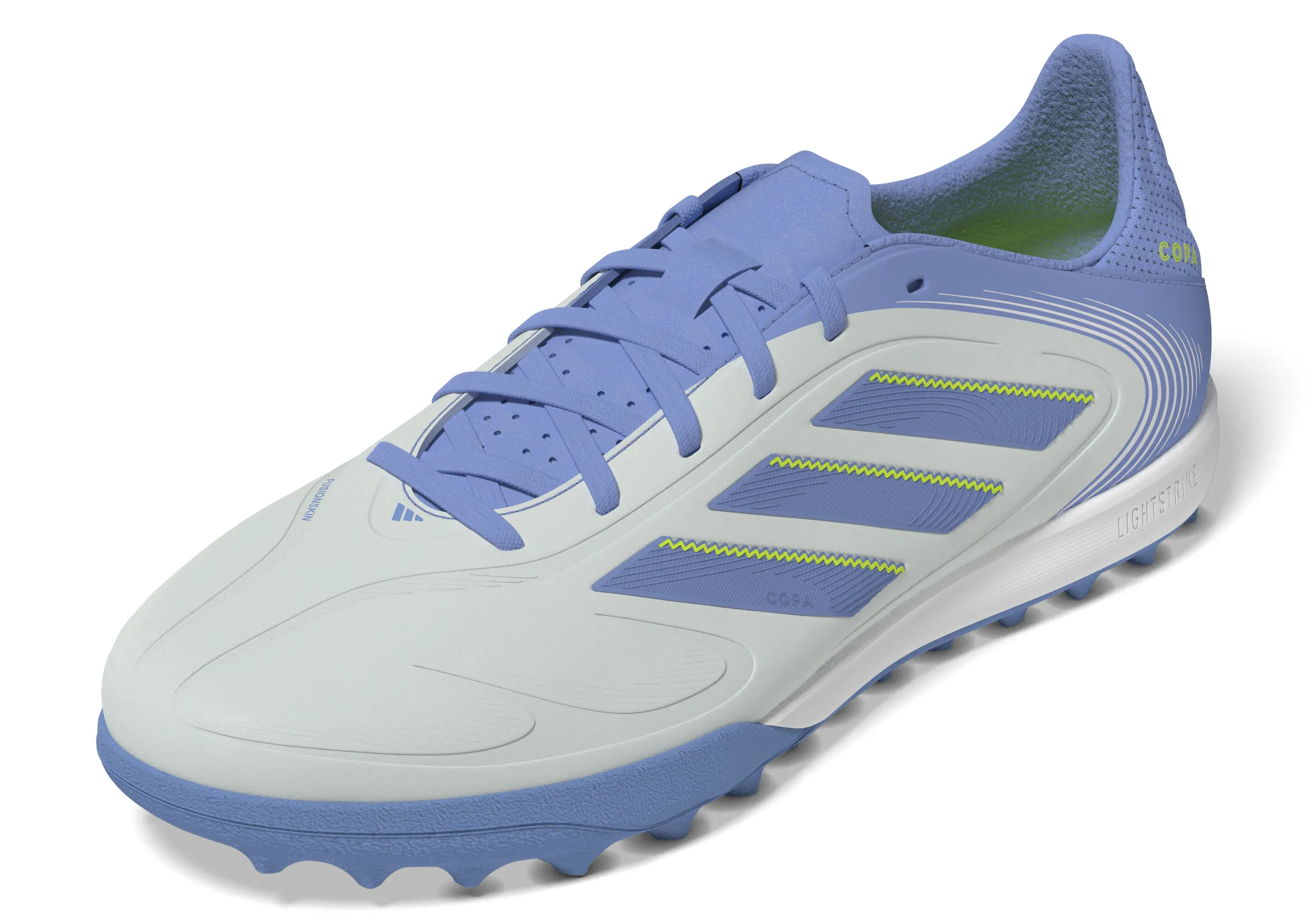 Copa Pure III League TF Turf Shoes- FTWhite/LucPink/Luclem
