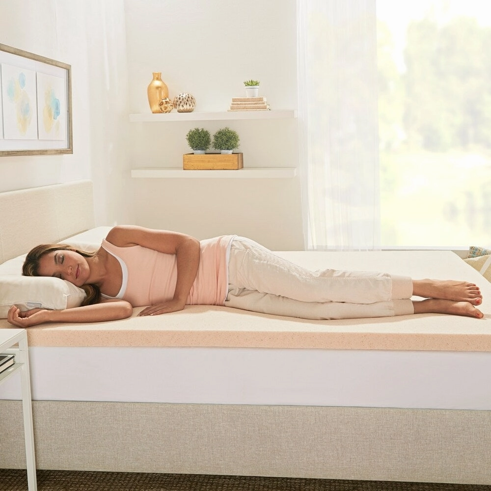 CopperFresh 2" Gel Memory Foam Mattress Topper
