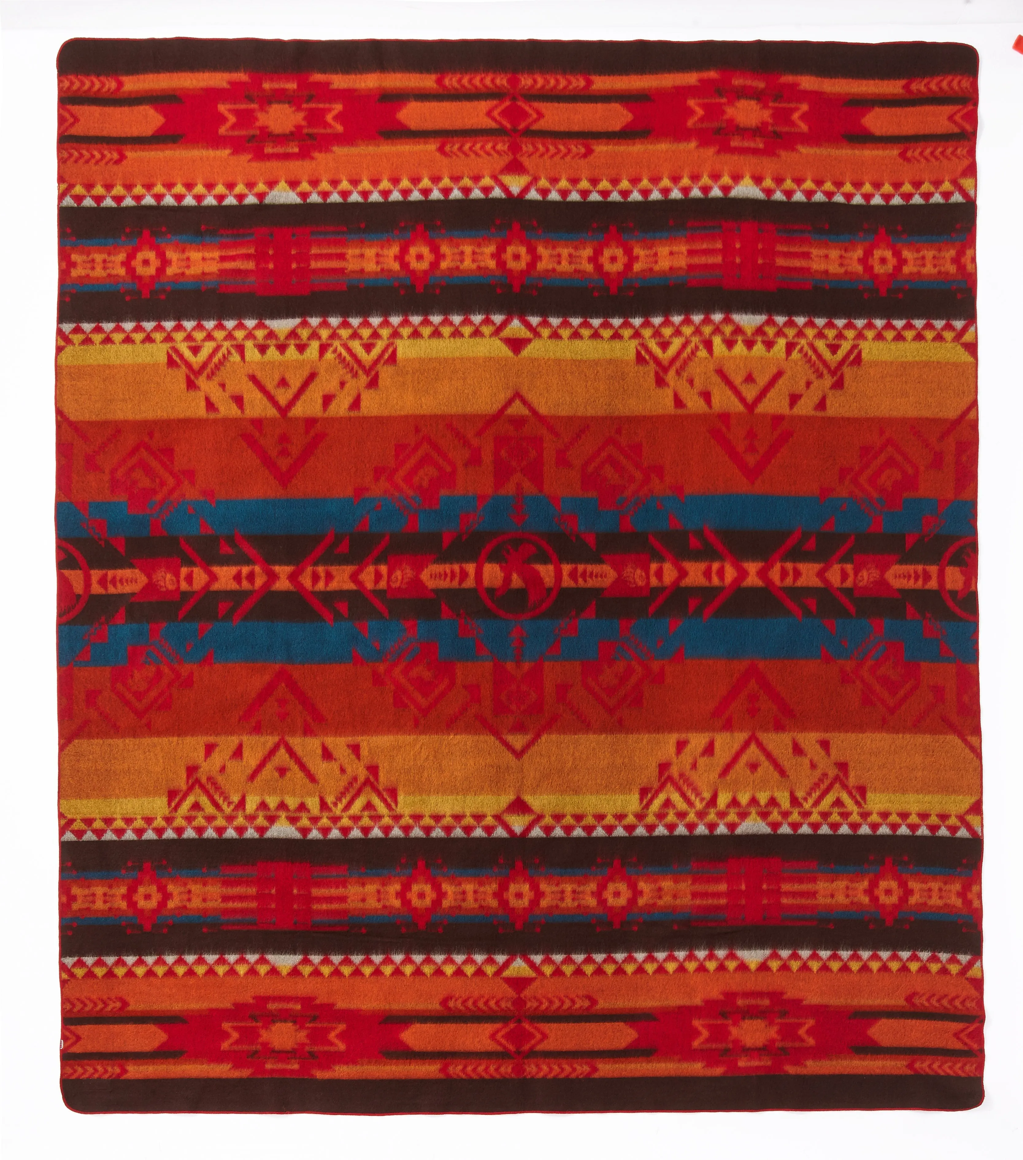 Corazon Wildfire Southwestern Queen Blanket