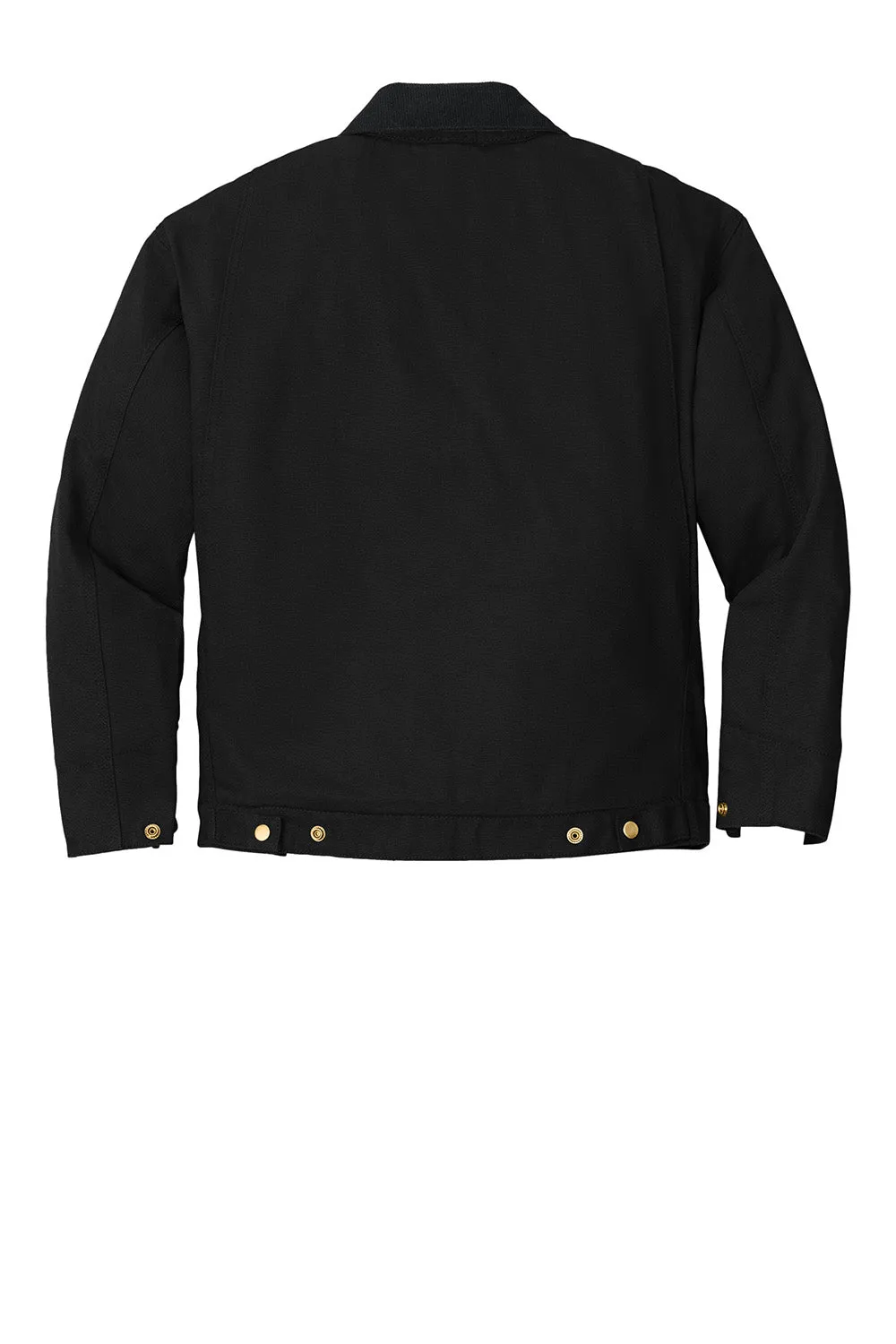 CornerStone Mens Duck Cloth Full Zip Jacket - Black  Cheaper Clothing Cornerstone