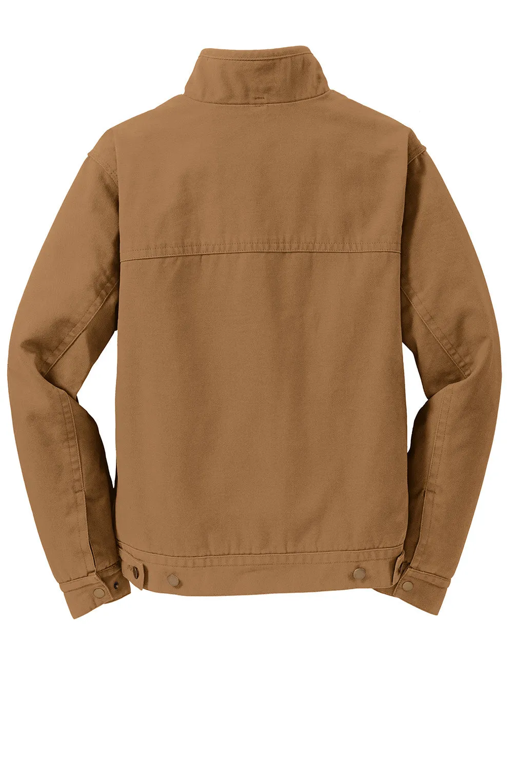 CornerStone Mens Duck Cloth Full Zip Jacket - Duck Brown  Cheaper Clothing Cornerstone