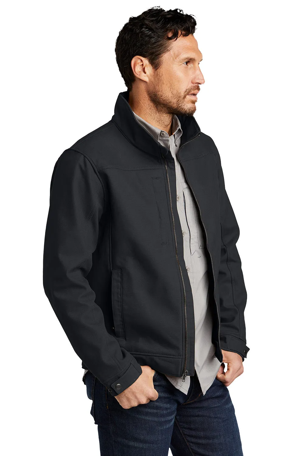 CornerStone Mens Duck Cloth Water Resistant Full Zip Jacket - Charcoal Grey  Cheaper Clothing Cornerstone