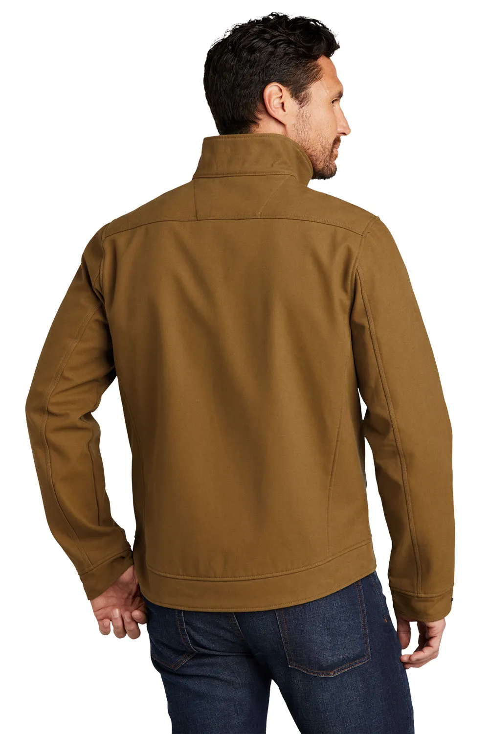 CornerStone Mens Duck Cloth Water Resistant Full Zip Jacket - Duck Brown  Cheaper Clothing Cornerstone