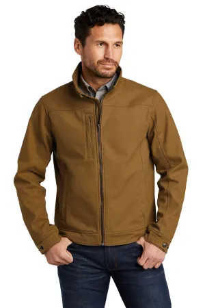 CornerStone Mens Duck Cloth Water Resistant Full Zip Jacket - Duck Brown  Cheaper Clothing Cornerstone