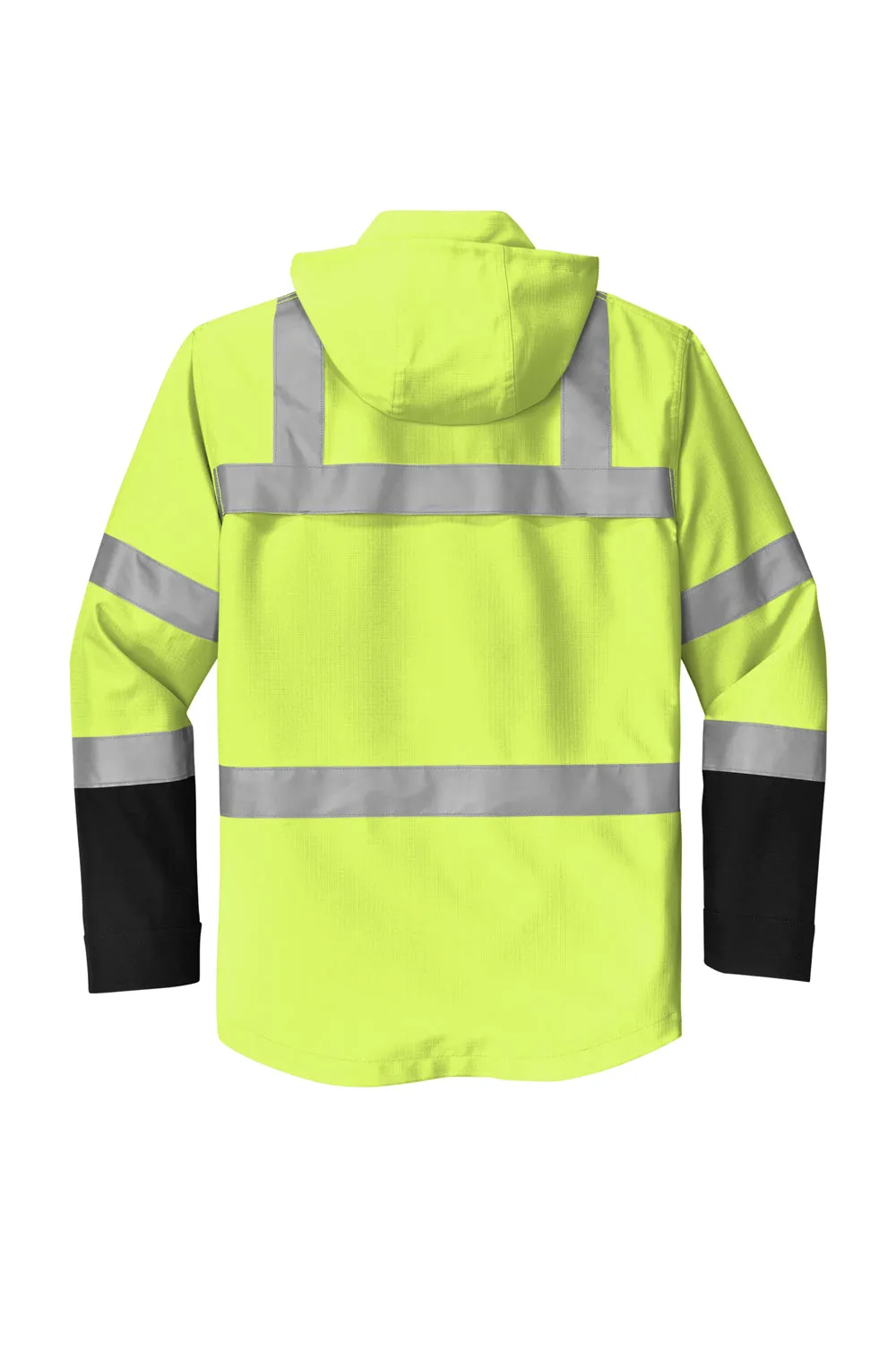 CornerStone Mens Enhanced Visibility Waterproof Full Zip Jacket - Safety Yellow  Cheaper Clothing Cornerstone
