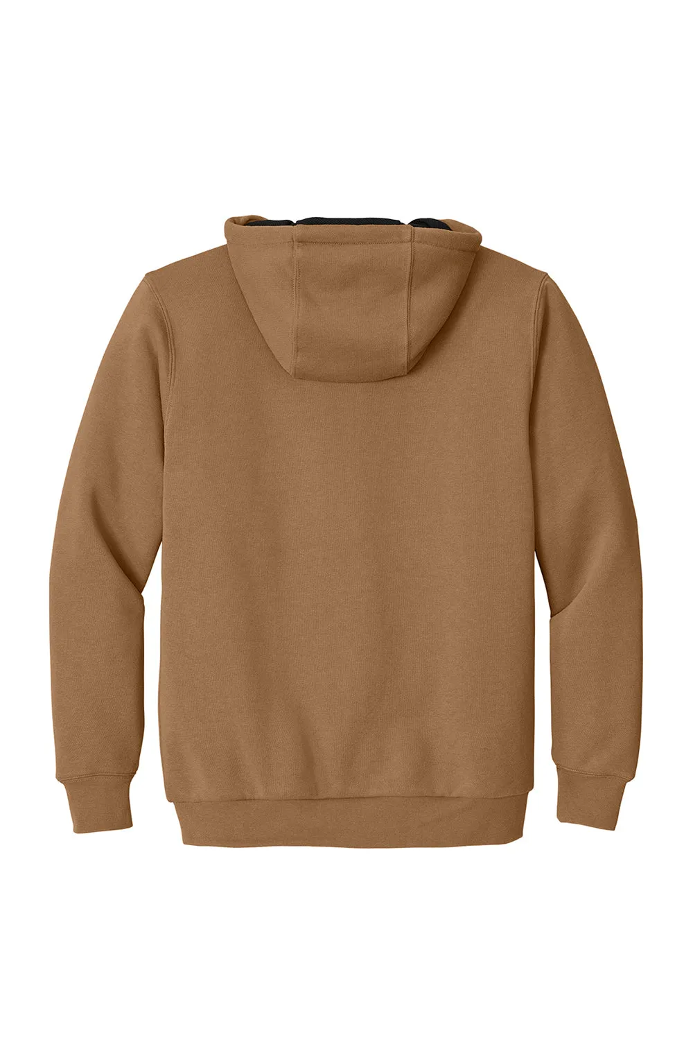 CornerStone Mens Full Zip Hooded Sweatshirt Hoodie w/ Pockets - Duck Brown  Cheaper Clothing Cornerstone