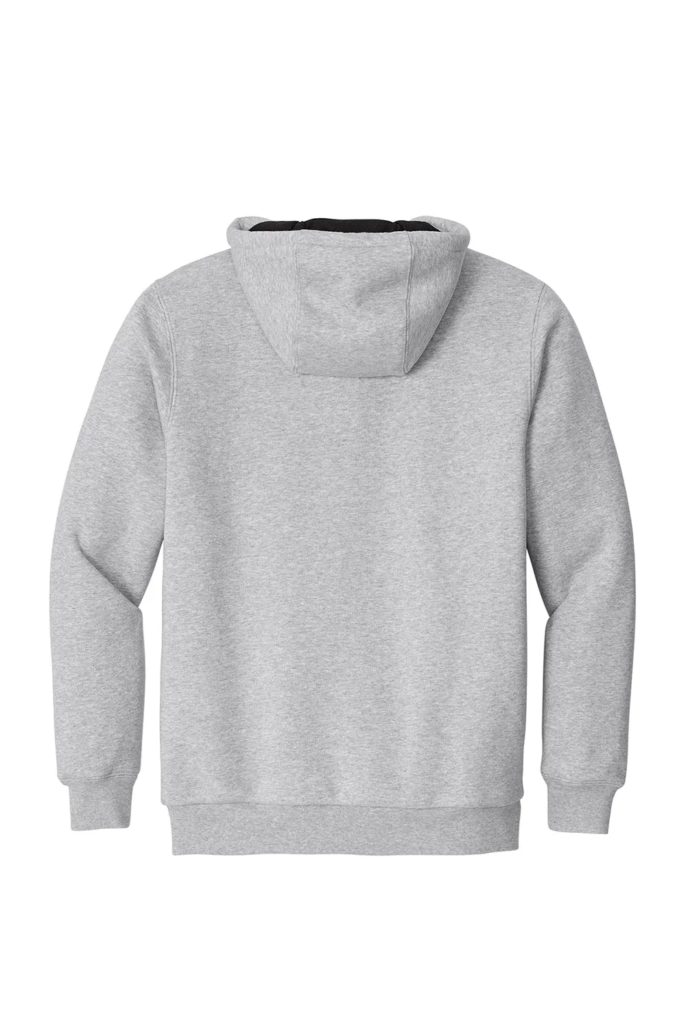 CornerStone Mens Full Zip Hooded Sweatshirt Hoodie w/ Pockets - Heather Grey  Cheaper Clothing Cornerstone