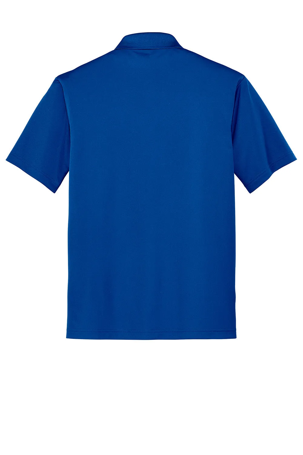 CornerStone Mens Gripper Moisture Wicking Short Sleeve Polo Shirt - True Royal Blue  Cheaper Clothing Cornerstone