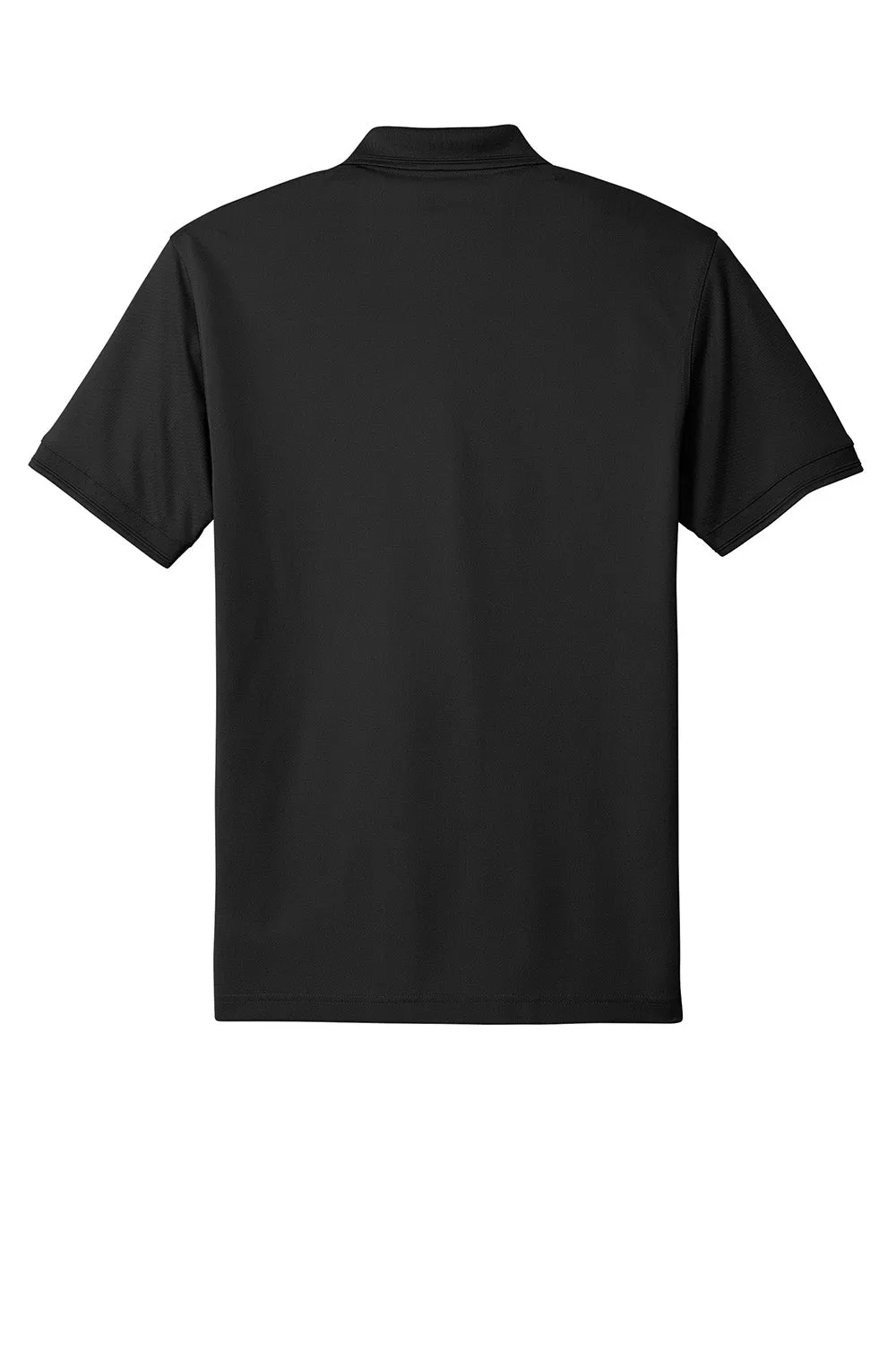 CornerStone Mens Industrial Moisture Wicking Short Sleeve Polo Shirt - Black  Cheaper Clothing Cornerstone