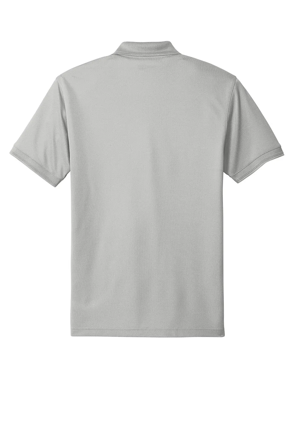 CornerStone Mens Industrial Moisture Wicking Short Sleeve Polo Shirt - Light Grey  Cheaper Clothing Cornerstone