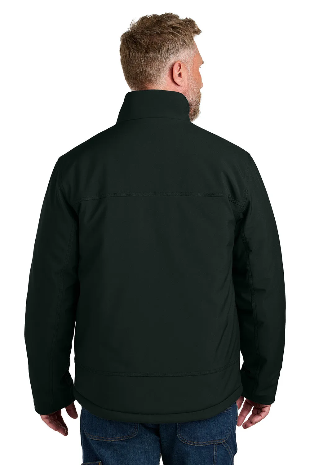 CornerStone Mens Insulated Workwear Soft Shell Full Zip Jacket - Black  Cheaper Clothing Cornerstone