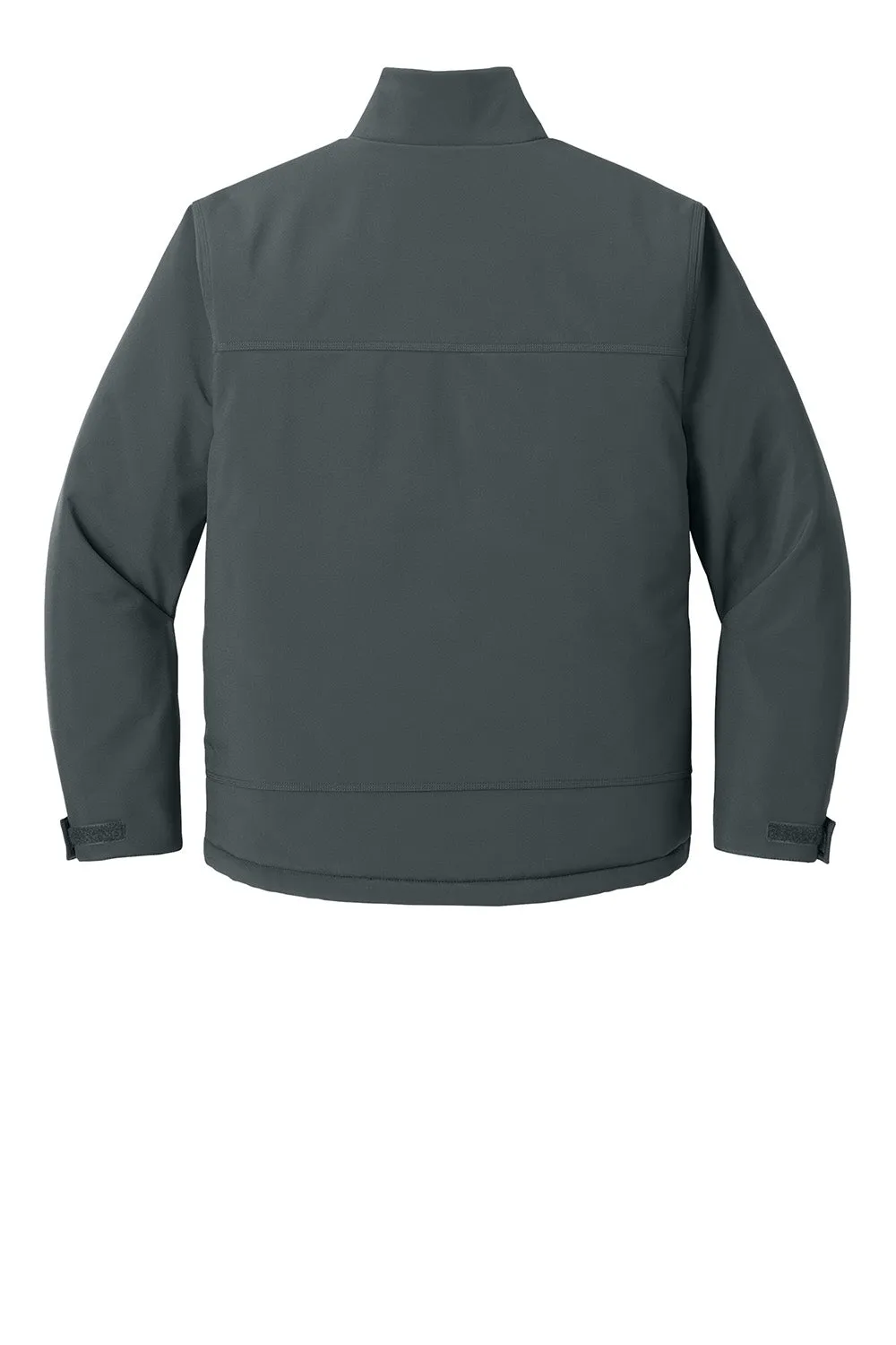 CornerStone Mens Insulated Workwear Soft Shell Full Zip Jacket - Iron Grey  Cheaper Clothing Cornerstone