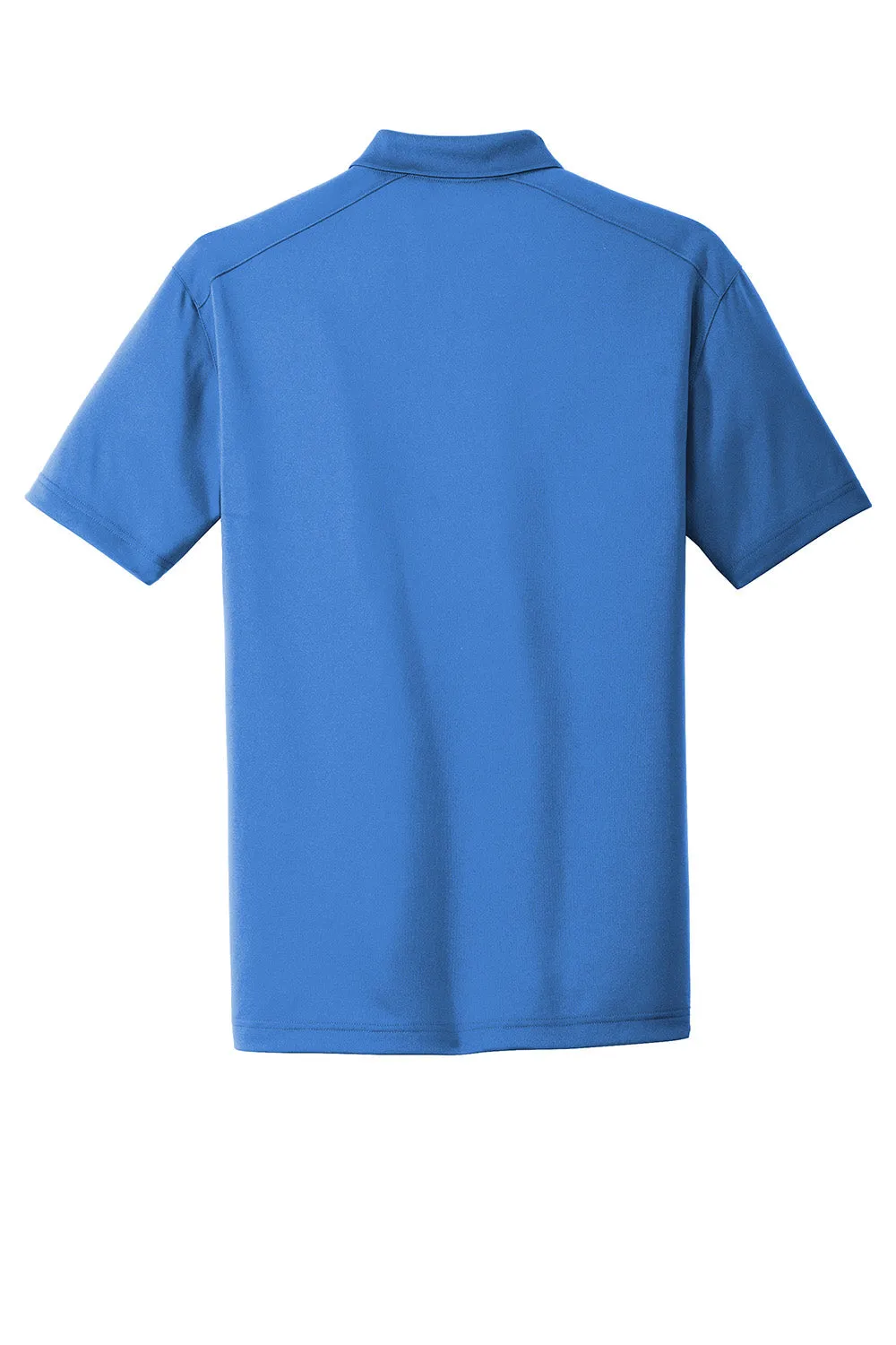 CornerStone Mens Select Moisture Wicking Short Sleeve Polo Shirt - Lake Blue  Cheaper Clothing Cornerstone