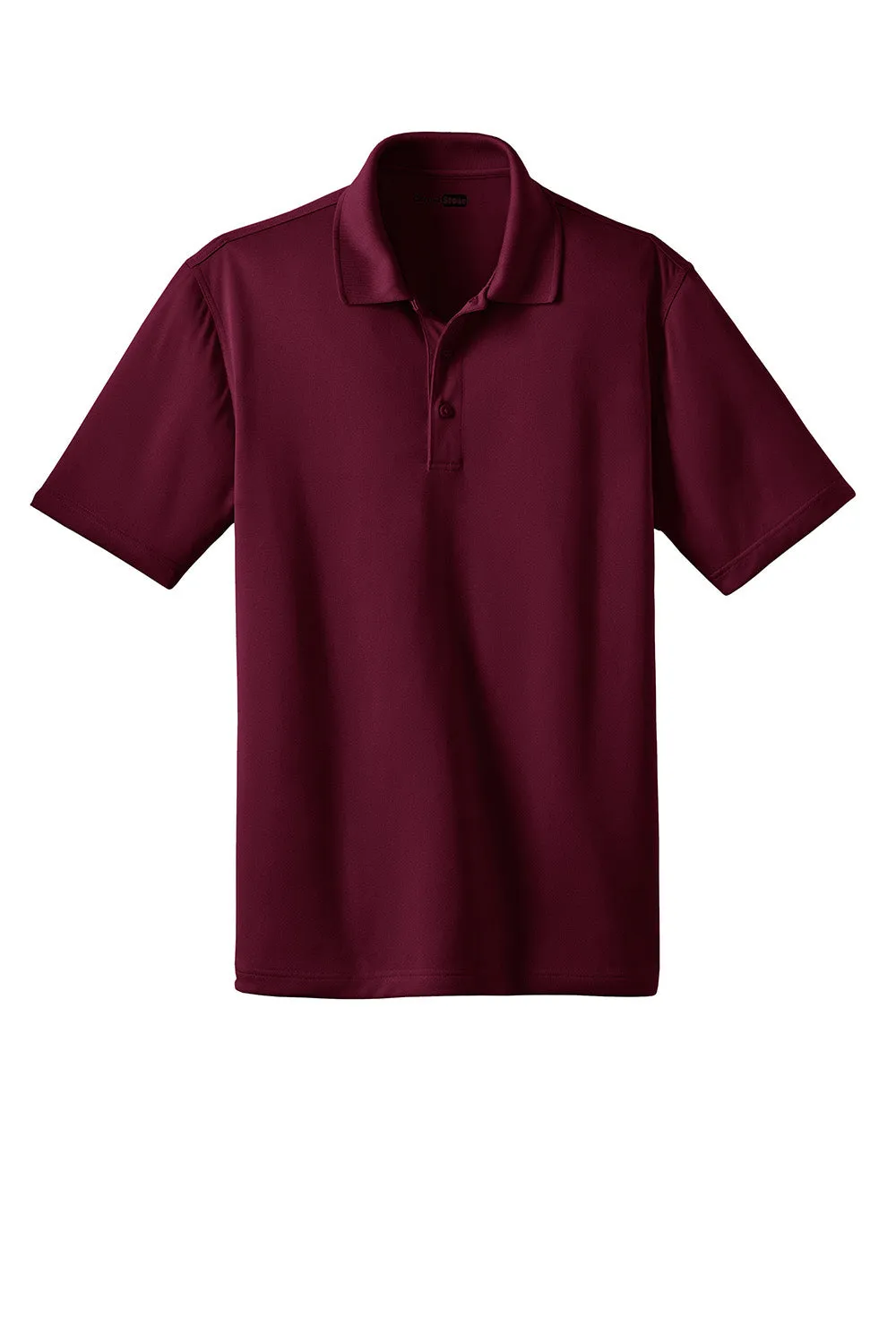 CornerStone Mens Select Moisture Wicking Short Sleeve Polo Shirt - Maroon  Cheaper Clothing Cornerstone