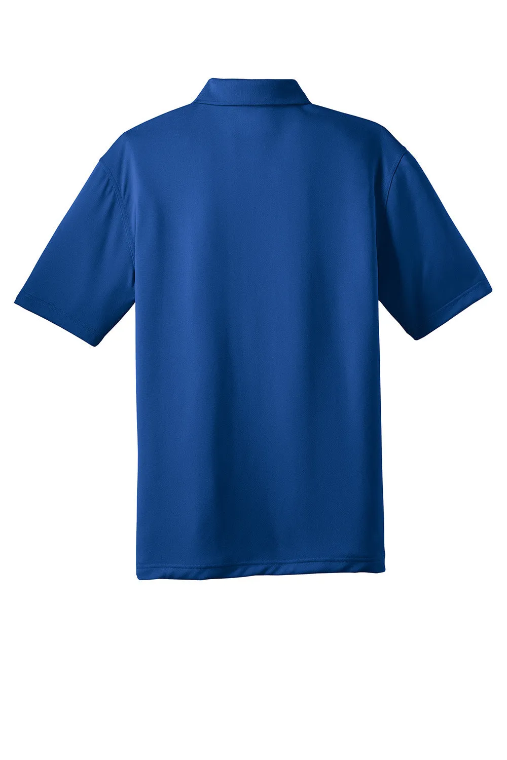 CornerStone Mens Select Moisture Wicking Short Sleeve Polo Shirt - Royal Blue  Cheaper Clothing Cornerstone