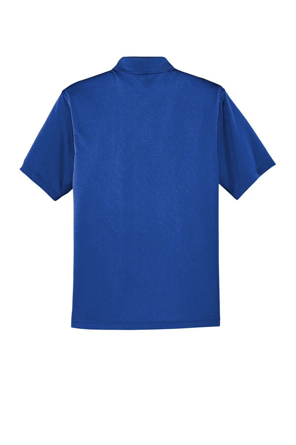 CornerStone Mens Select Moisture Wicking Short Sleeve Polo Shirt w/ Pocket - Royal Blue  Cheaper Clothing Cornerstone