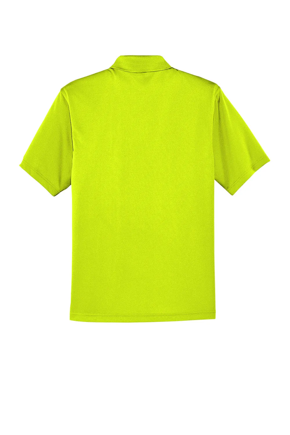 CornerStone Mens Select Moisture Wicking Short Sleeve Polo Shirt w/ Pocket - Safety Yellow  Cheaper Clothing Cornerstone